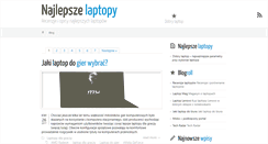 Desktop Screenshot of najlepszelaptopy.com